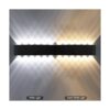 KAWELL Lámpara de pared moderna impermeable de 12 W