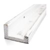 Rustic State Ted Estante de 36 pulgadas color blanco