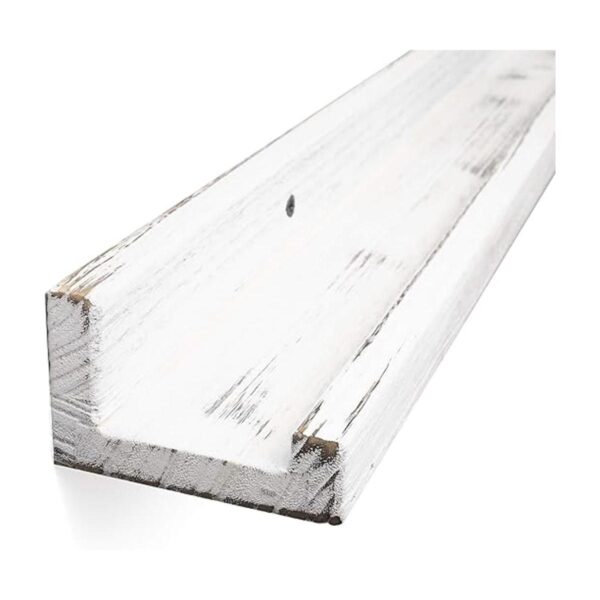 Rustic State Ted Estante de 36 pulgadas color blanco