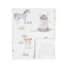 Sweet Jojo Designs Farm Animals Baby Boy Girl Manta de_1