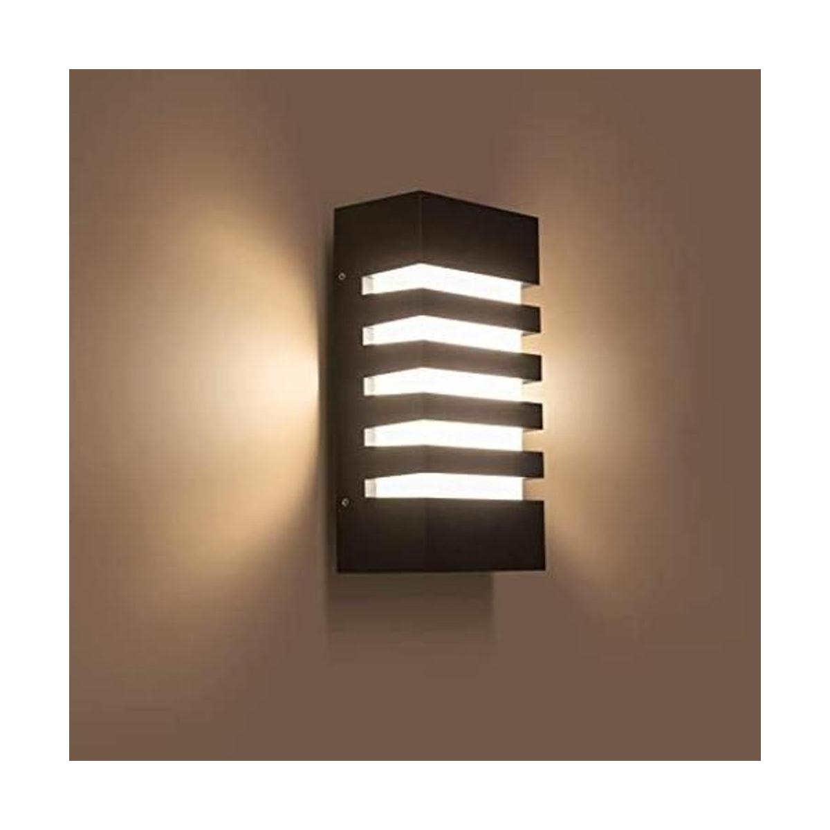 Lámpara de pared para exteriores de 12 W LED moderna