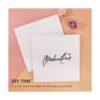 EUSOAR Kraft Bags with Handles 10x10x10 inches Pack of 20