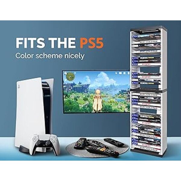 Skywin Soporte para juegos PS5 organizador de_5