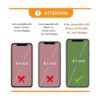 Bocasal Funda tipo cartera con bloqueo RFID para iPhone 12_2