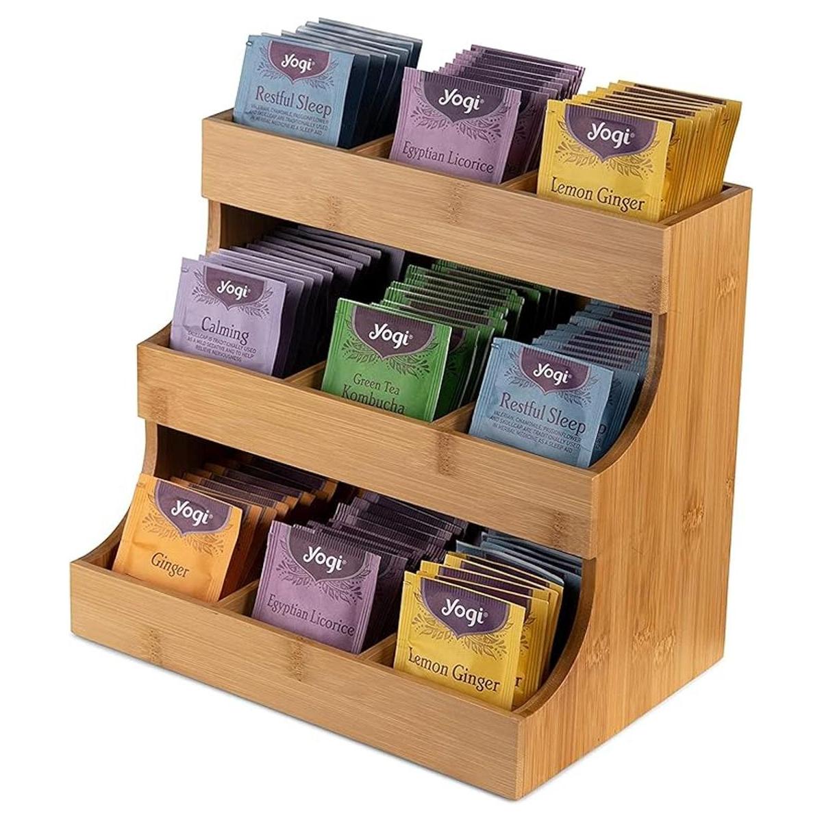 THEODORE Organizador vertical para bolsitas de té
