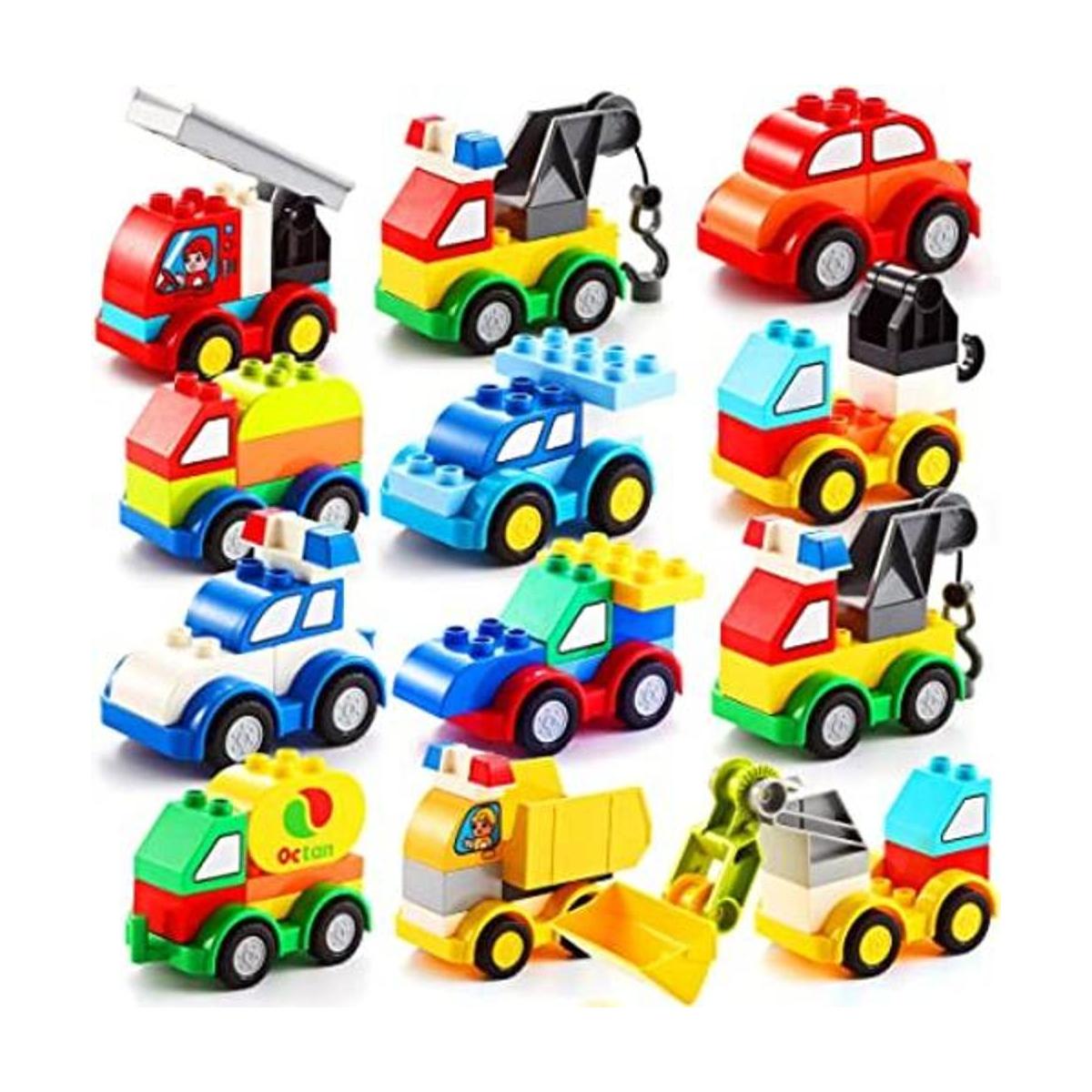 JOYIN Juego de 80 piezas de bloques de construcción de