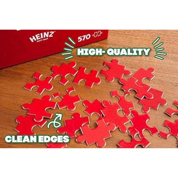 Heinz Ketchup Rompecabezas de comida de tomate rojo para_5
