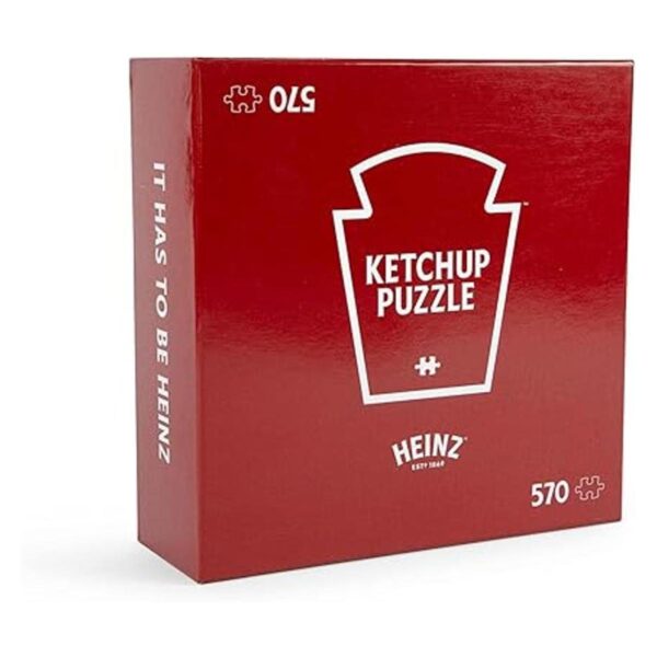 Heinz Ketchup Rompecabezas de comida de tomate rojo para_2