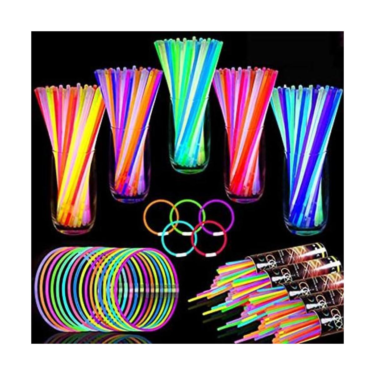 Paquete de 500 palitos brillantes a granel para fiesta de