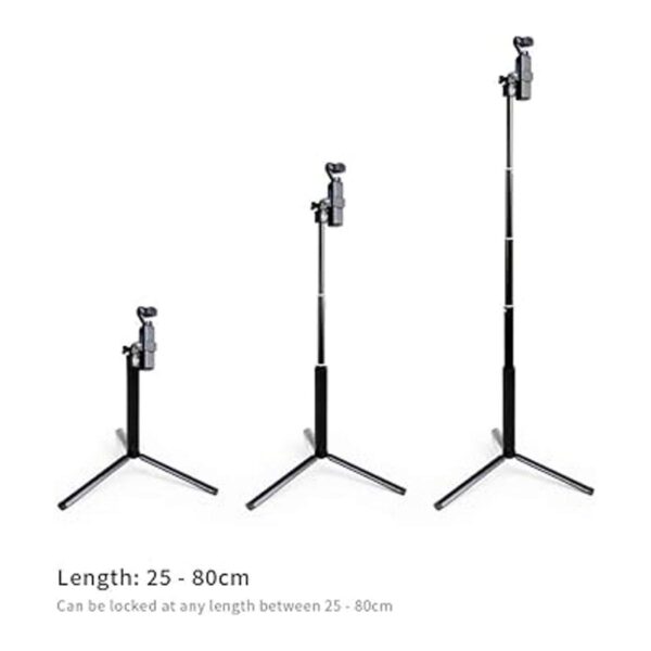 MAXCAM Varilla de extensión de trípode para DJI Pocket_4