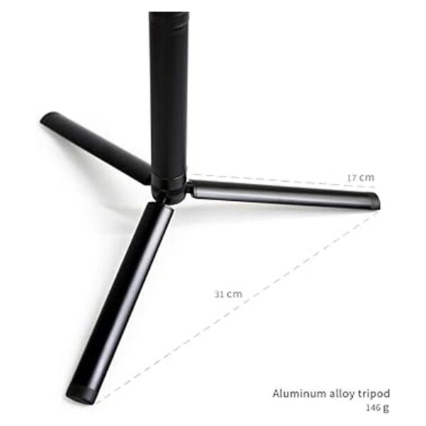 MAXCAM Varilla de extensión de trípode para DJI Pocket_6