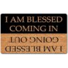 Dandan Funny Welcome Rugs Novedad Gift Mats I Am Blessed
