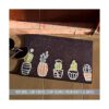 NINAMAR Tapete para puerta de cactus de coco natural 29.5_5