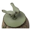 SOFFEE DESIGN Juego de carrete de yute vintage con soporte