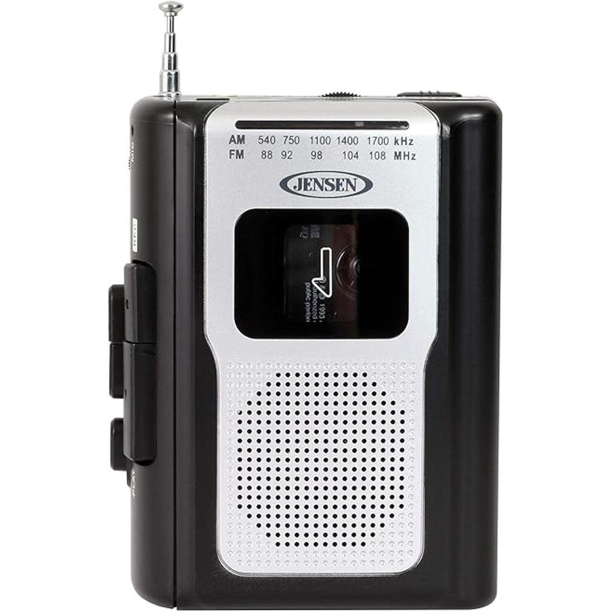 Jensen CR100 Radio AMFM portátil retro reproductor de