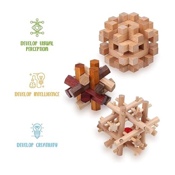 Sharp Brain Zone Rompecabezas de madera para adultos y_2