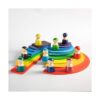 MerryHeart Juguetes apilables rectangulares de madera arco_2