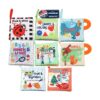 Juego de libros de tela suave para bebés 2Teether 8_1