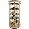 Ikee Design Torre de joyería giratoria de madera de 30_3