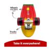 Kartium Patinetas completas de 22 pulgadas mini Cruiser_3