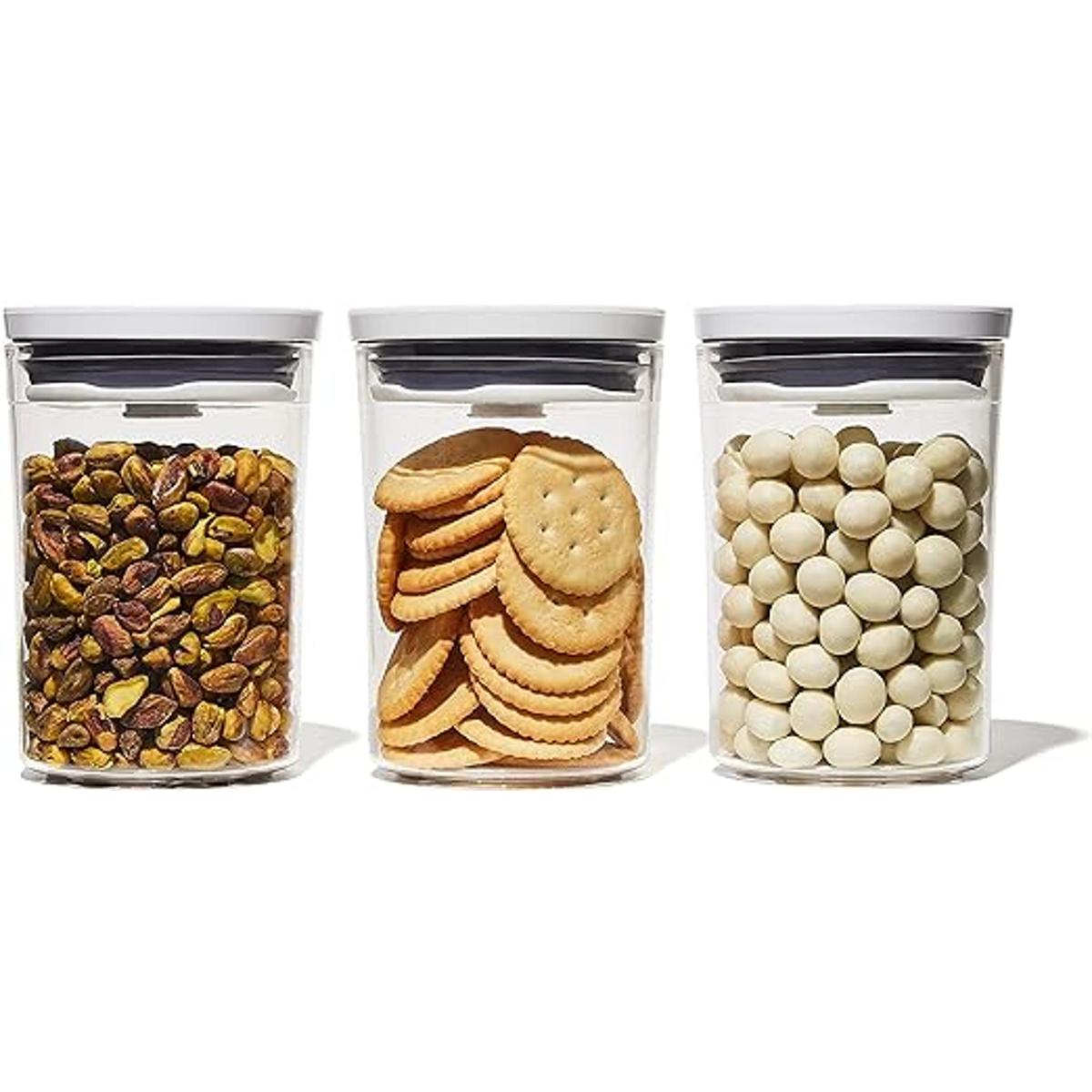 OXO Good Grips Mini recipientes redondos de 3 piezas