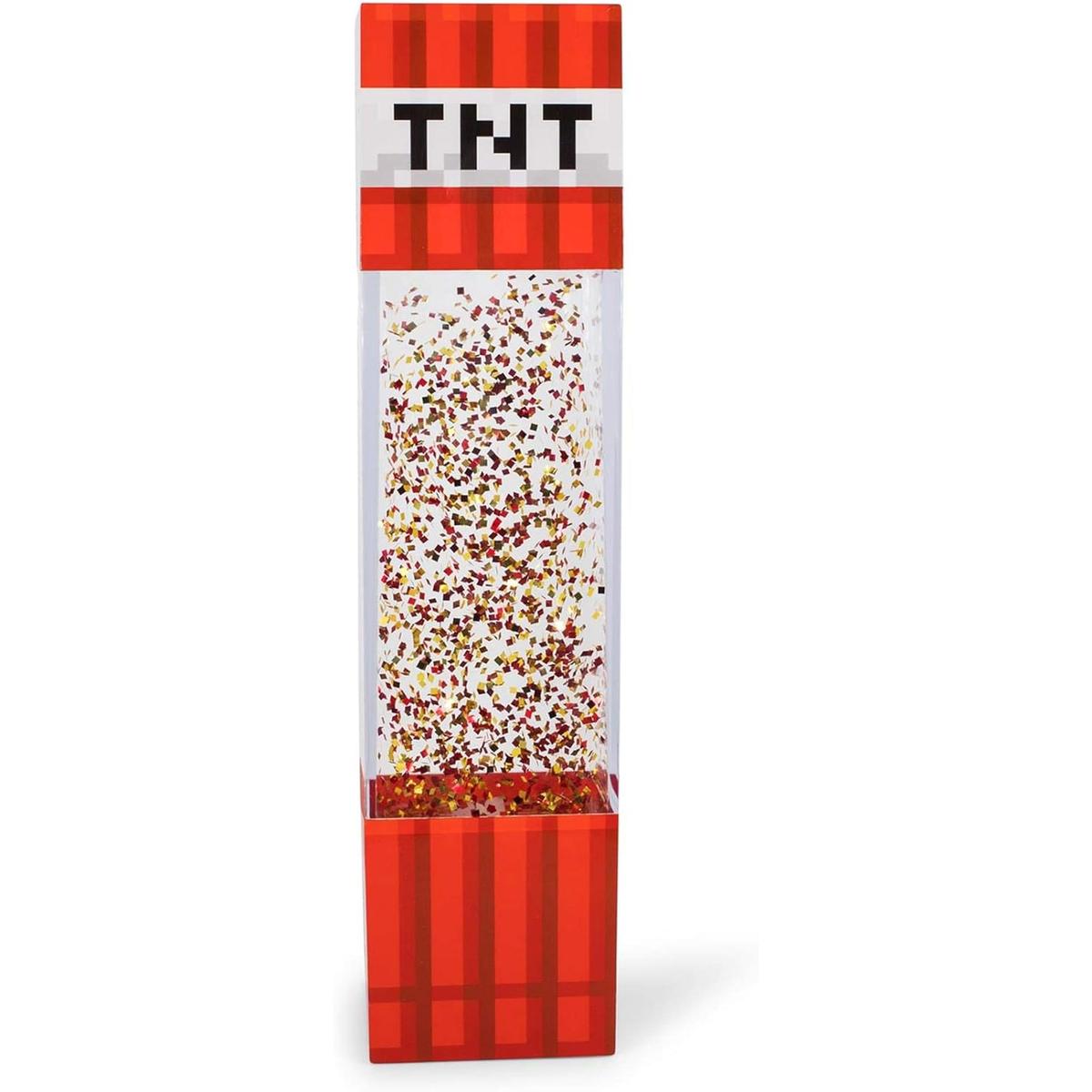 Minecraft TNT Lámpara de movimiento con purpurina LED 12