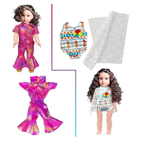 Ropa de muñeca de 18 pulgadas compatible con muñecas de