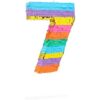 Piñata pequeña de arcoíris número 7 para fiestas de_1