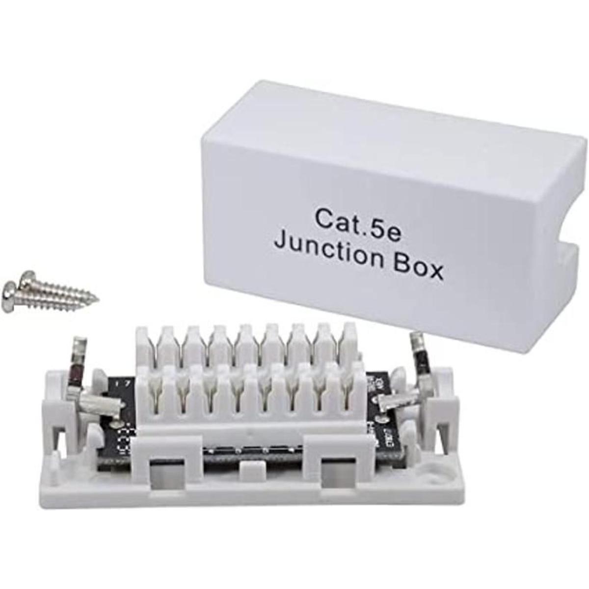 InstallerParts Paquete de 5 cajas de conexiones Cat 5E