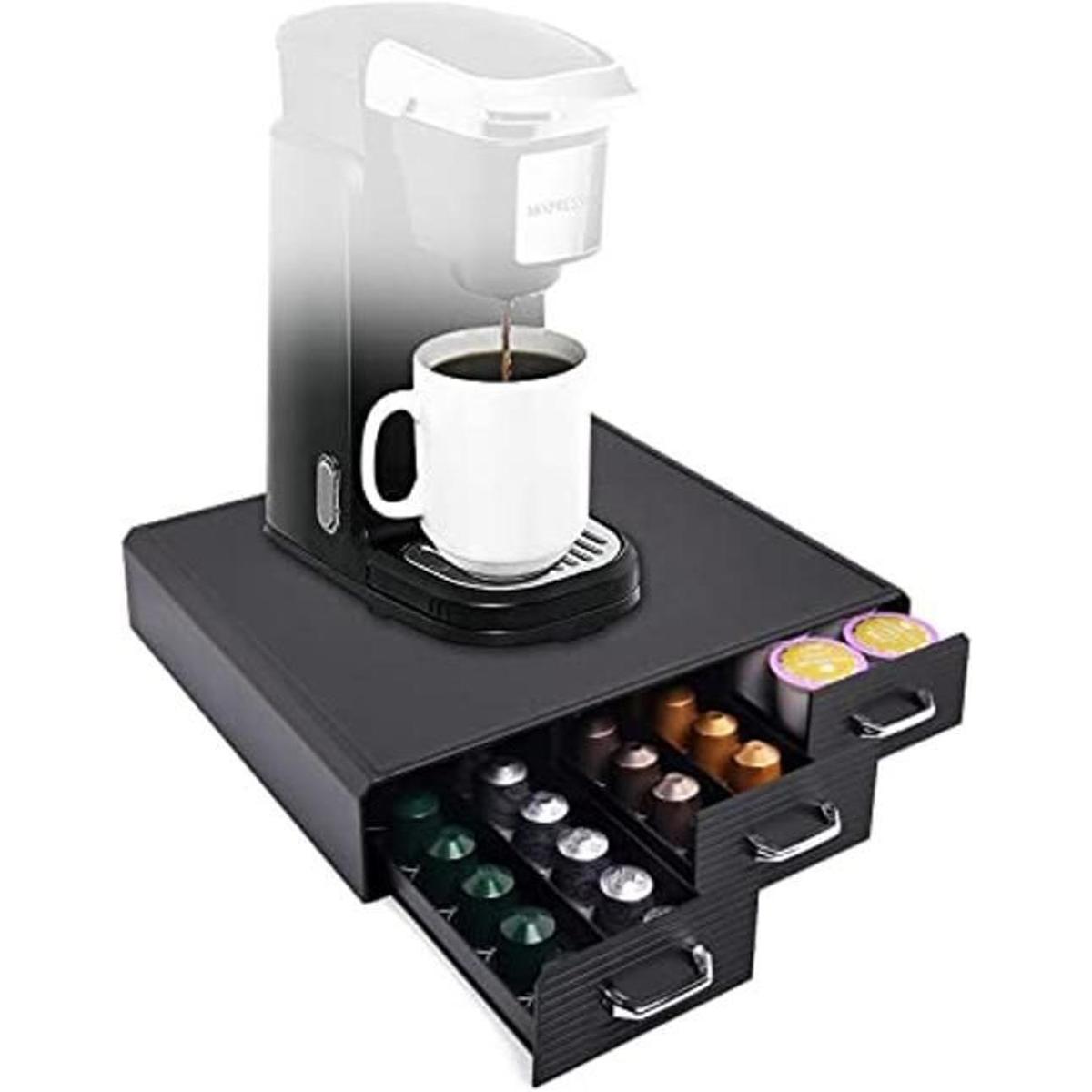 Cajón de almacenamiento para cápsulas de café organizador
