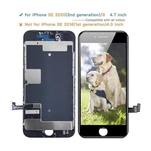 Bsz4uov Pantalla LCD de repuesto para iPhone 8SE 2020_2