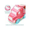 Juego de juguetes de coche portador 5 en 1 con luces y