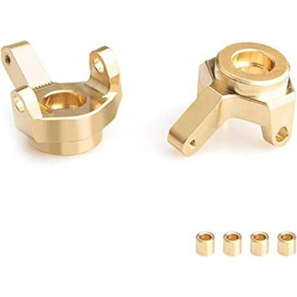 KYX Racing aleación de aluminio eje delantero nudillos de_1