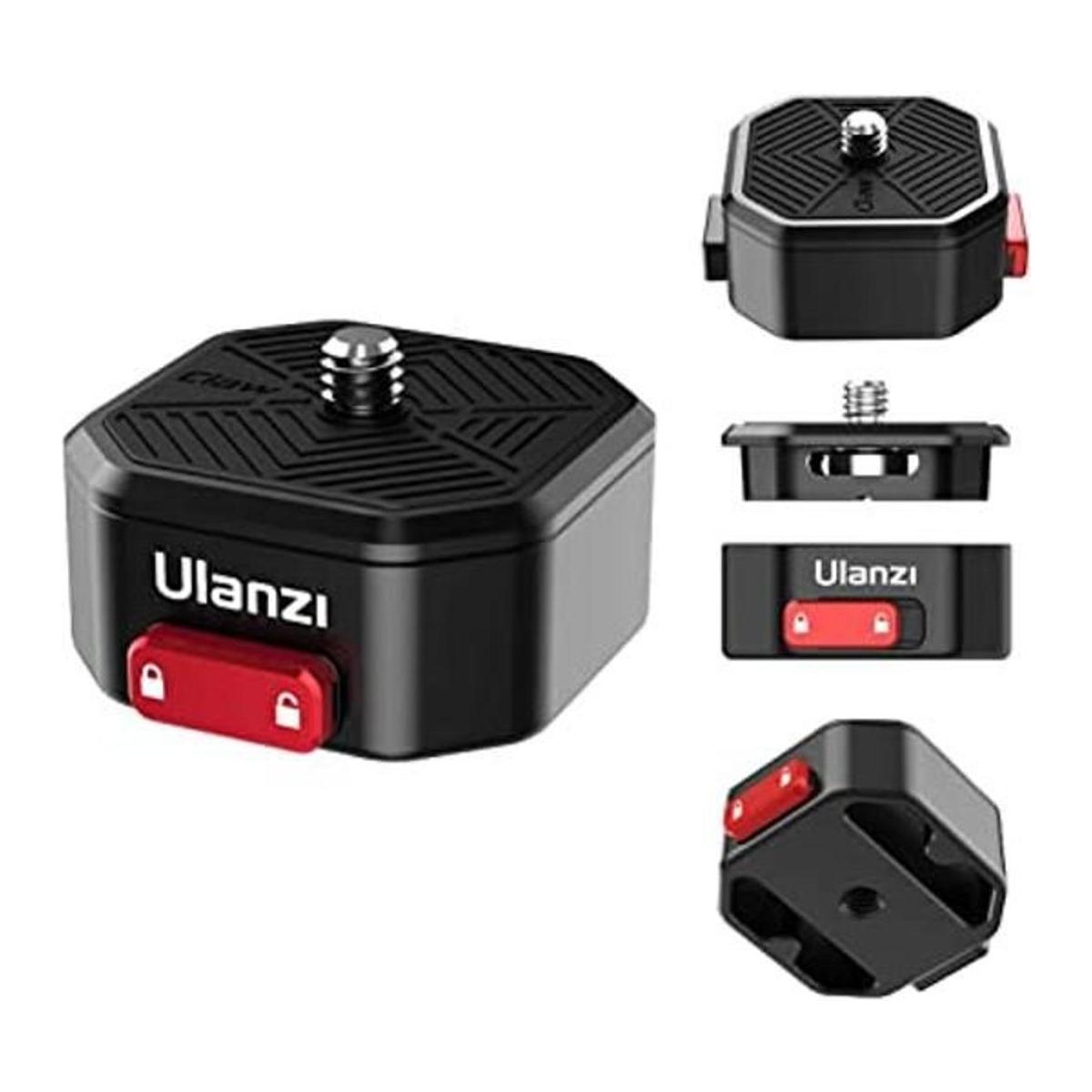 Ulanzi Claw Adaptador de montaje de cámara QR para trípode