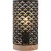 JHY DESIGN Lámpara de metal con batería de 8.5 pulgadas de_5