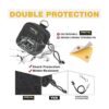 Rough Enough Funda para auriculares RGH con llavero de_3