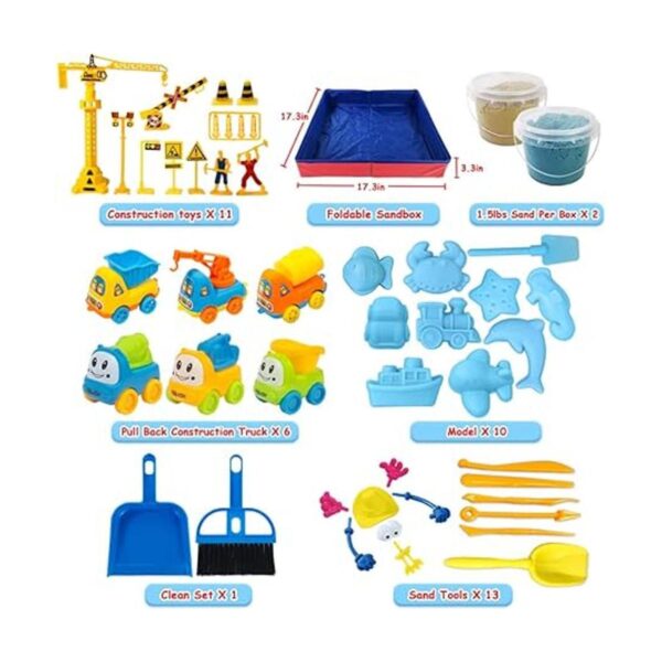 Kit de arena de construcción de juego arena de 3 libras_2