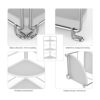 JANUS LiANG Organizador de baño de 3 niveles organizador_6