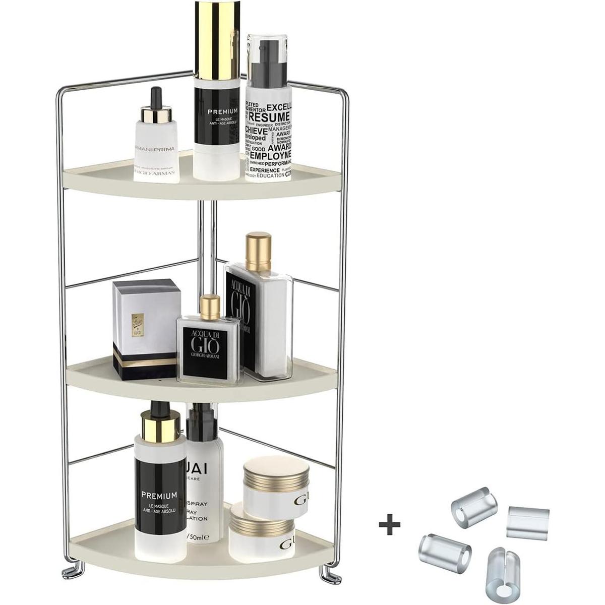 JANUS LiANG Organizador de baño de 3 niveles organizador