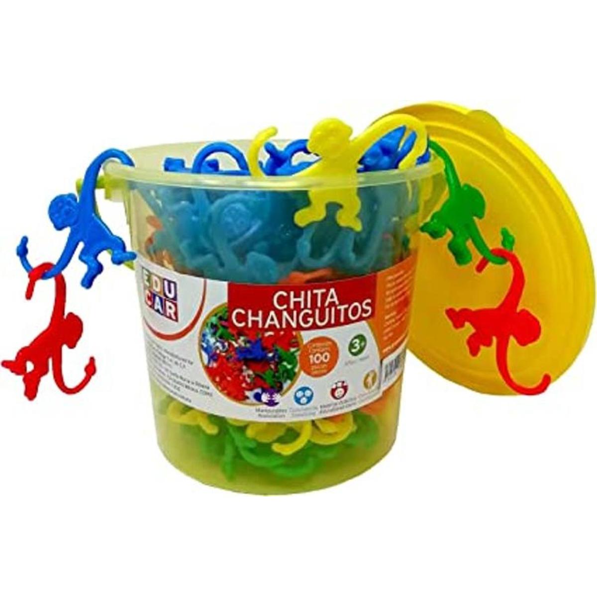 Mareta Juego clásico de Bucket of Monkeys de 100 piezas