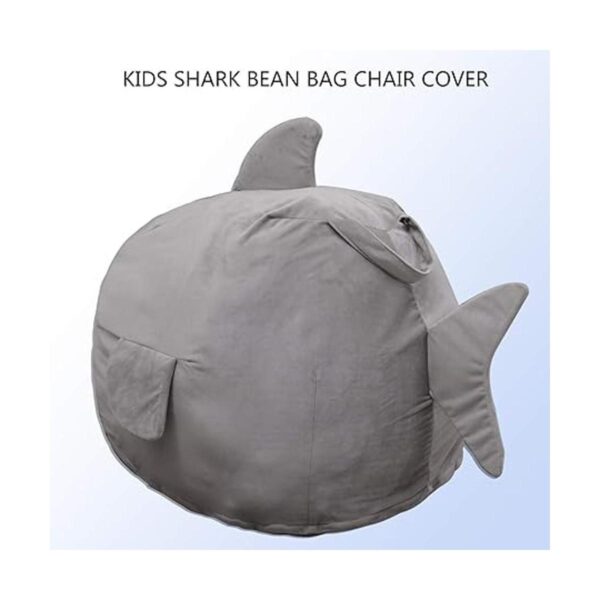 Bolsa de almacenamiento de juguetes de peluche de tiburón_3