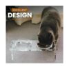 Juego elevado de cuencos para perros y gatos Soporte_3