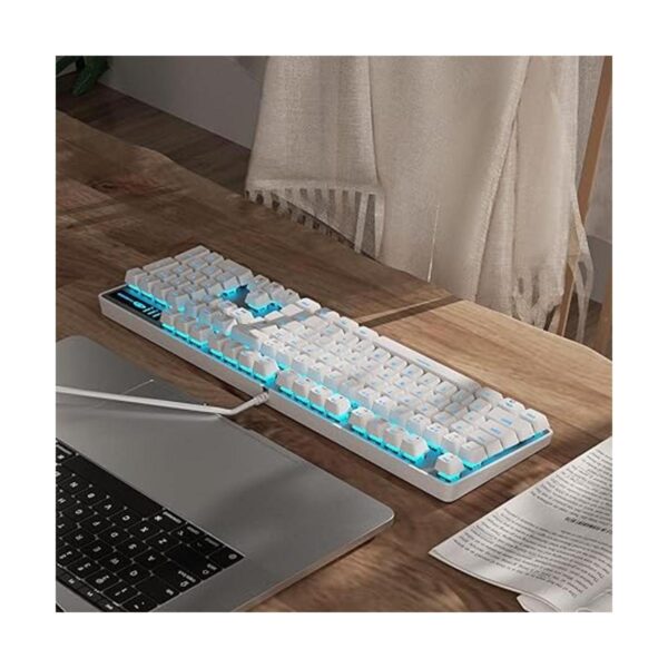 Teclado mecánico para juegos teclado retroiluminado