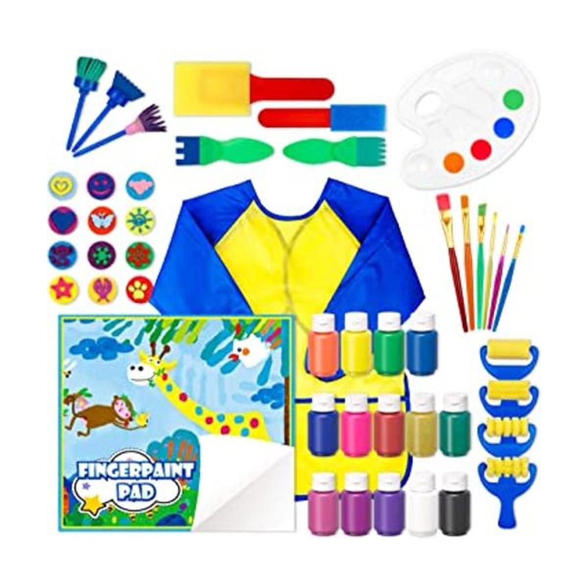 Juego de pintura lavable para dedos juego de 46 pinturas
