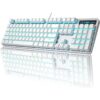 Teclado mecánico para juegos teclado retroiluminado