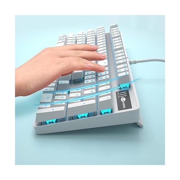 Teclado mecánico para juegos teclado retroiluminado