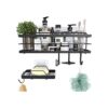KINCMAX Estante de cesta de ducha y jabonera Organizador_1