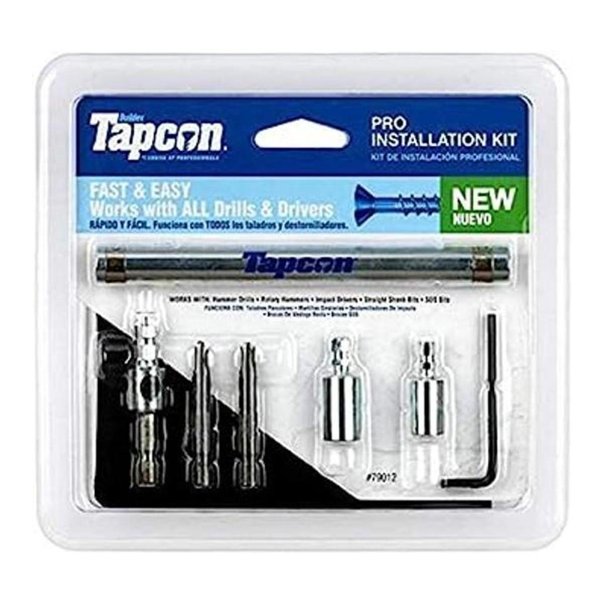Tapcon 79013 Pro Kit de herramientas de instalación con