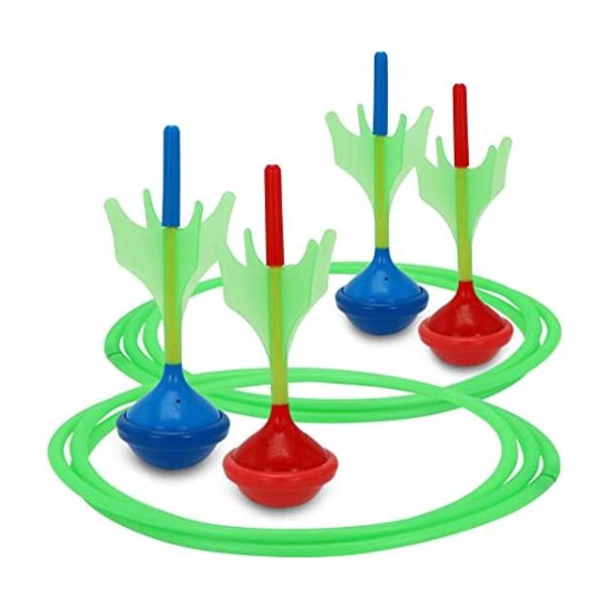 JOYIN Juego de dardos de césped para niños y adultos que