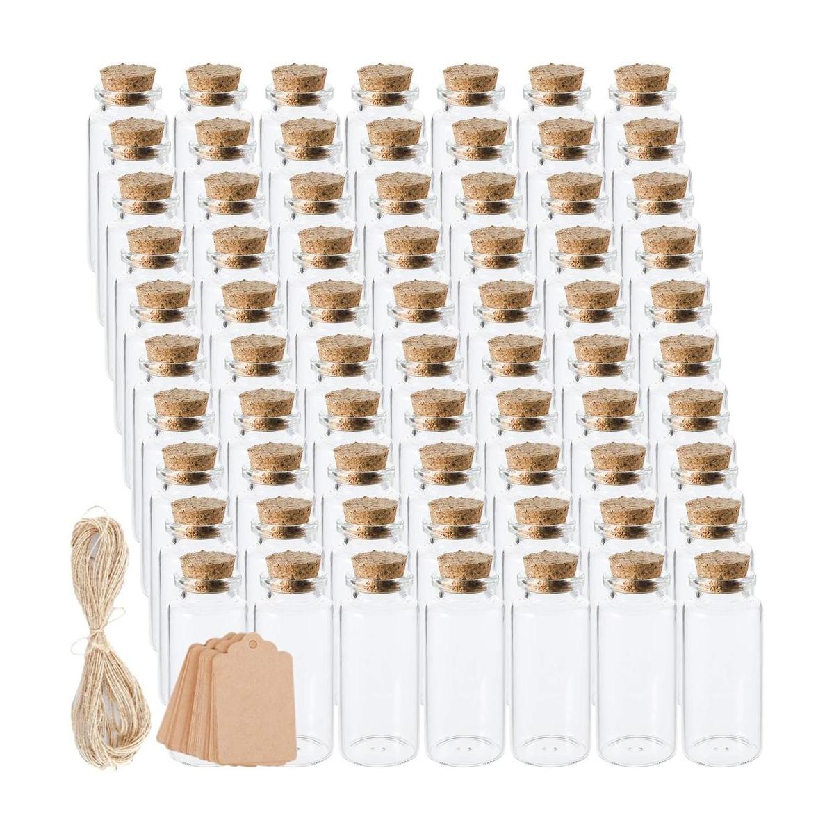 Kingrol Paquete de 70 tapones de corcho de 1.0 fl oz